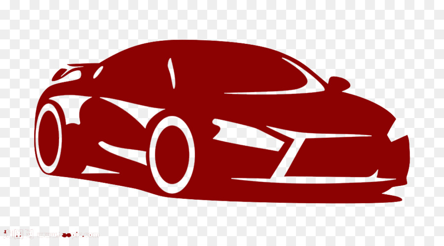 Sports car Silhouette Car tuning - Wine red car icon high-definition buckle material png download - 1000*549 - Free Transparent Sports Car png Download.