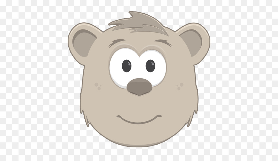 Bear Headgear Snout Animated cartoon - bear png download - 512*512 - Free Transparent Bear png Download.