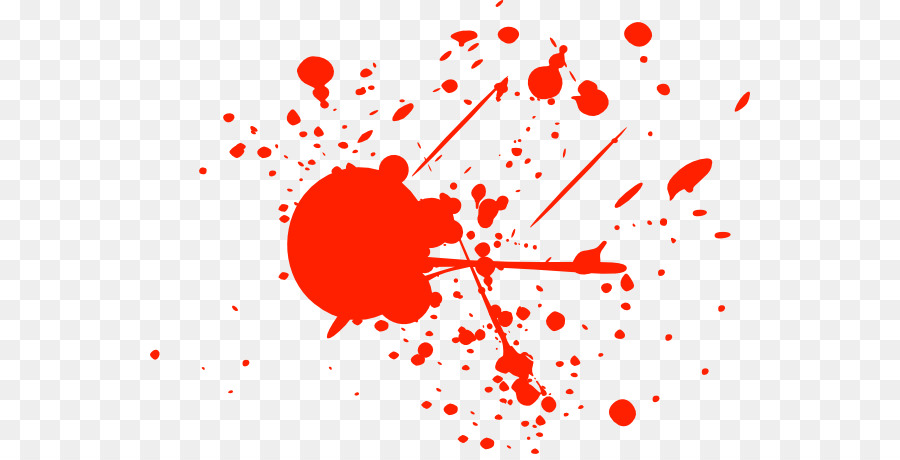 Blood Free content Clip art - Blood Splatter Vector png download - 600*454 - Free Transparent  png Download.