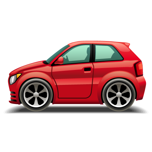 Sports car Cartoon - Vector cartoon car png download - 500*500 - Free