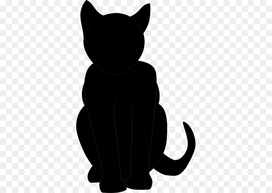 Black cat Clip art Vector graphics Openclipart - lucky cat cartoon png download - 395*640 - Free Transparent Cat png Download.