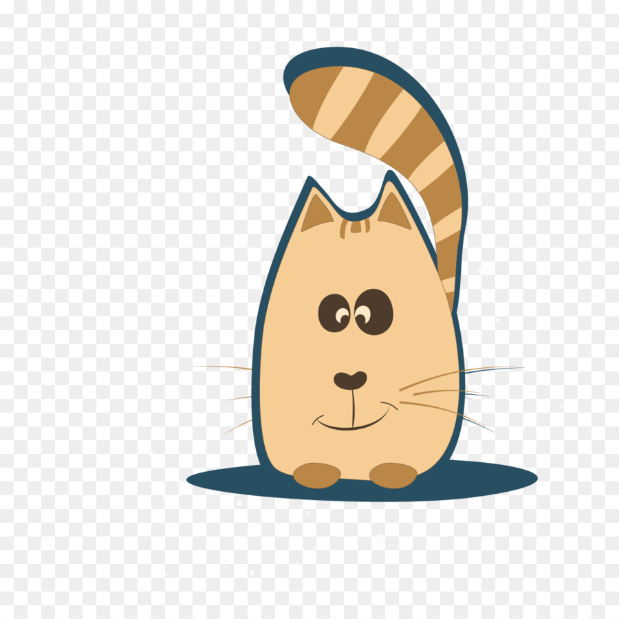 Cat - Vector cartoon cat png download - 1250*1250 - Free Transparent Cat png Download.