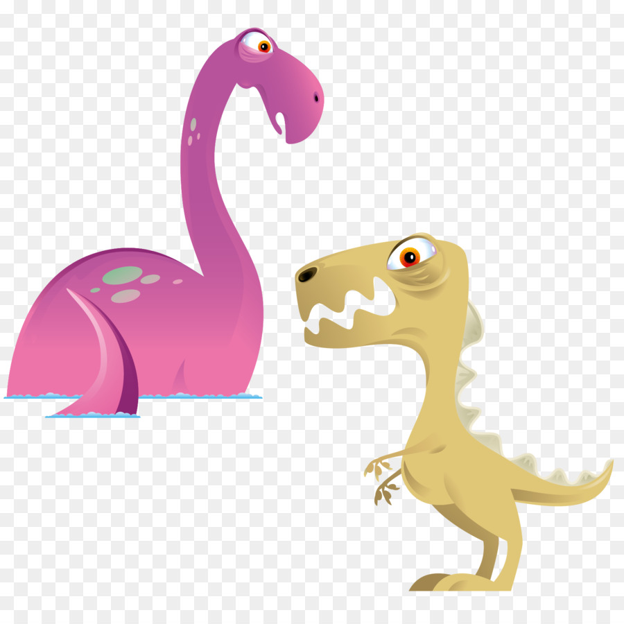 Dinosaur Cartoon Euclidean vector Illustration - Cute cartoon dinosaur vector material png download - 1667*1667 - Free Transparent Dinosaur png Download.