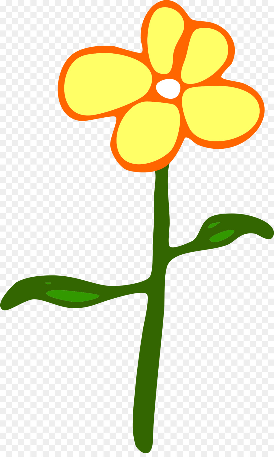 Flower Cartoon Yellow Clip art - cartoon flowers png download - 1296*2143 - Free Transparent Flower png Download.
