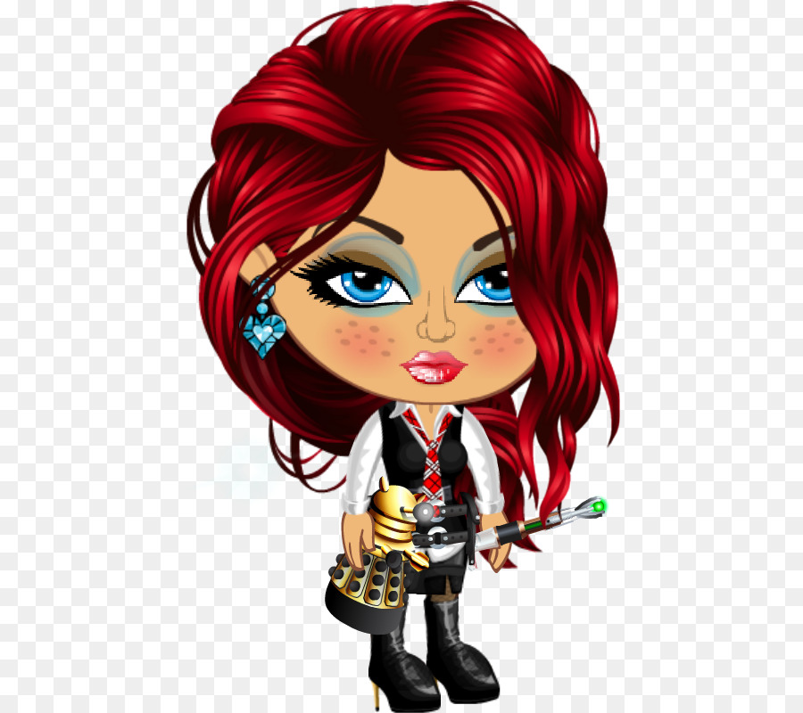 Red hair Hair coloring Cartoon - hair png download - 600*800 - Free Transparent Red Hair png Download.