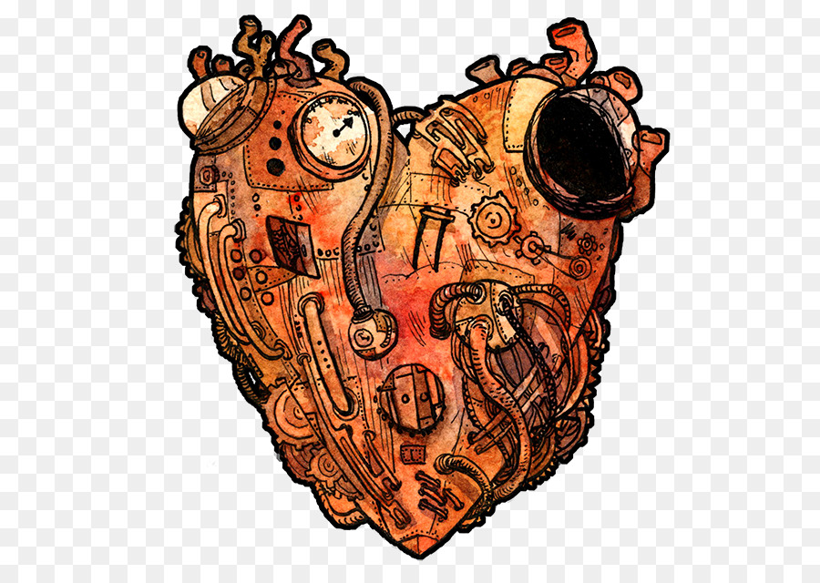 Artificial heart Cartoon - heart png download - 630*630 - Free Transparent  png Download.
