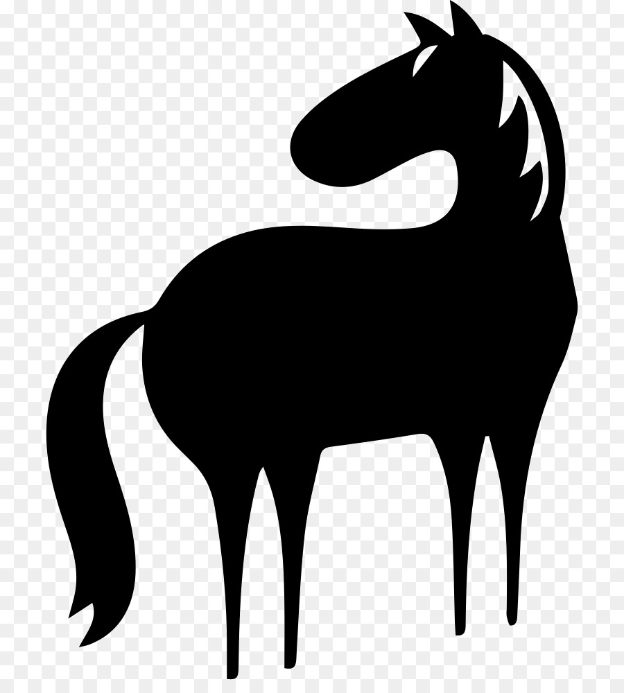 Horse Silhouette Cartoon - horse png download - 768*981 - Free Transparent Horse png Download.