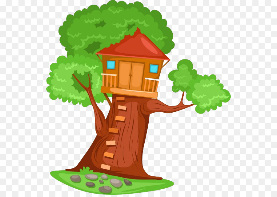 Tree house Image Clip art Portable Network Graphics - responsive cartoon png download - 600*633 - Free Transparent Tree House png Download.