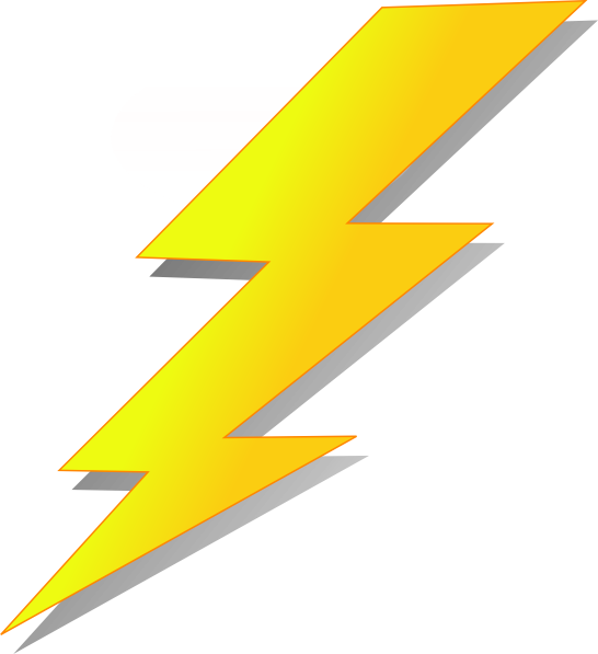 Lightning strike Cartoon Clip art - lighting png download - 546*597