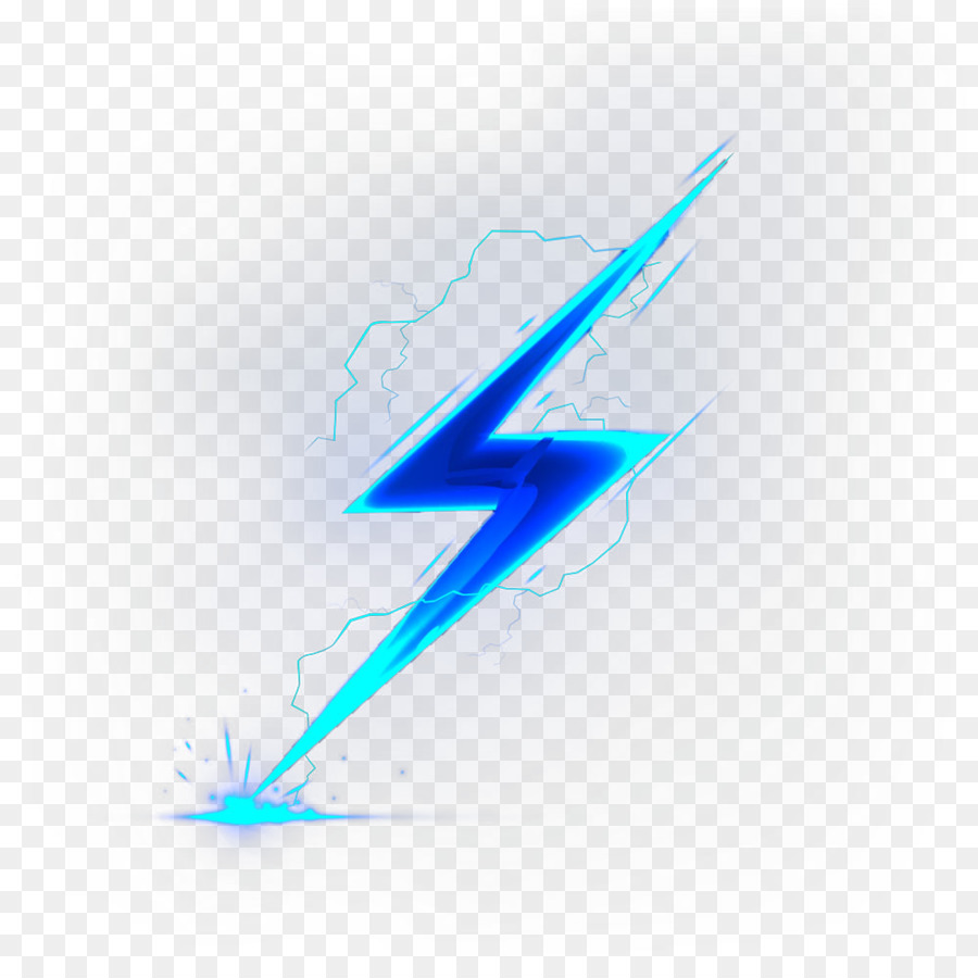 Lightning Blu-ray disc Thunder - A bolt of lightning png download - 1000*1000 - Free Transparent  Light png Download.