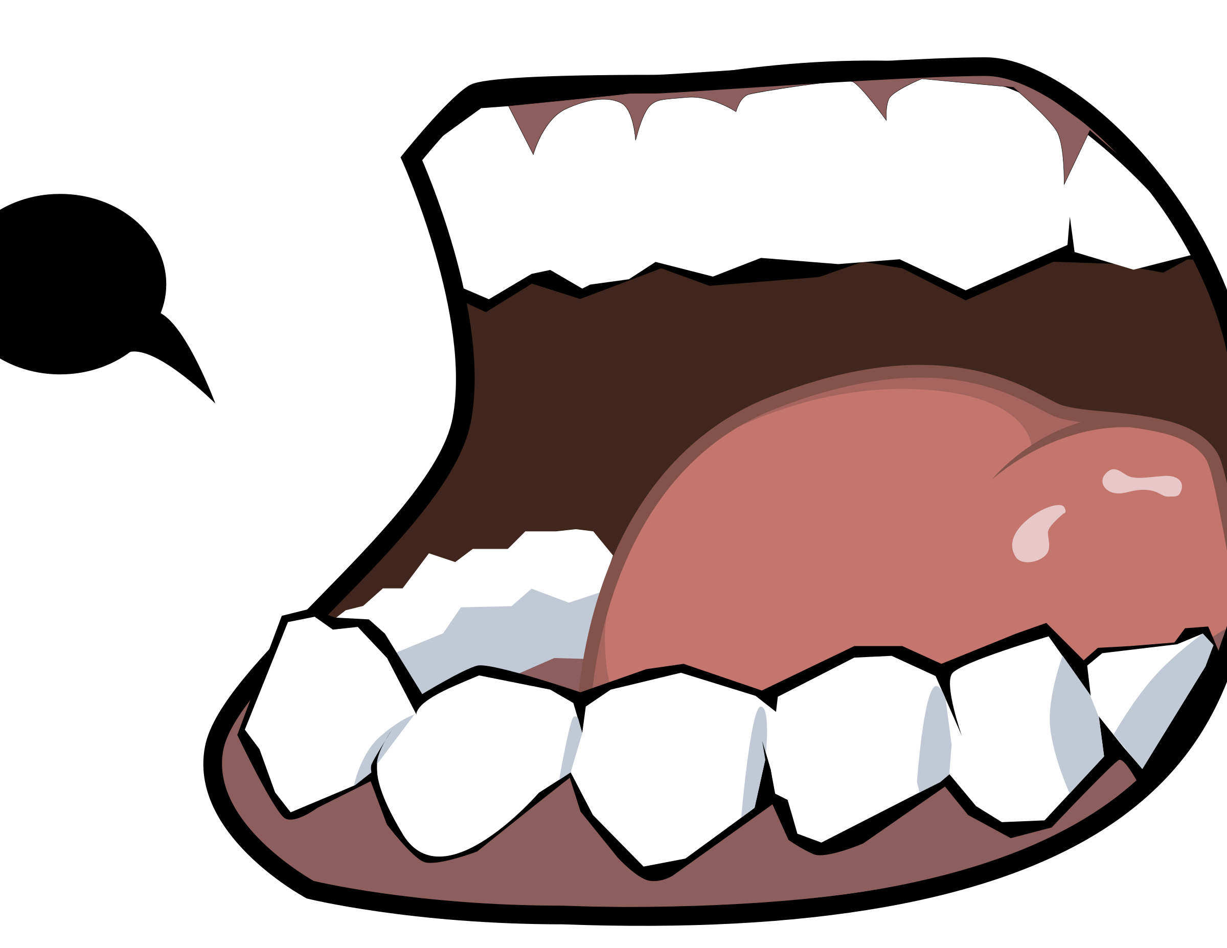 Mouth Cartoon Clip Art Mouth Png Download 24001854 Free