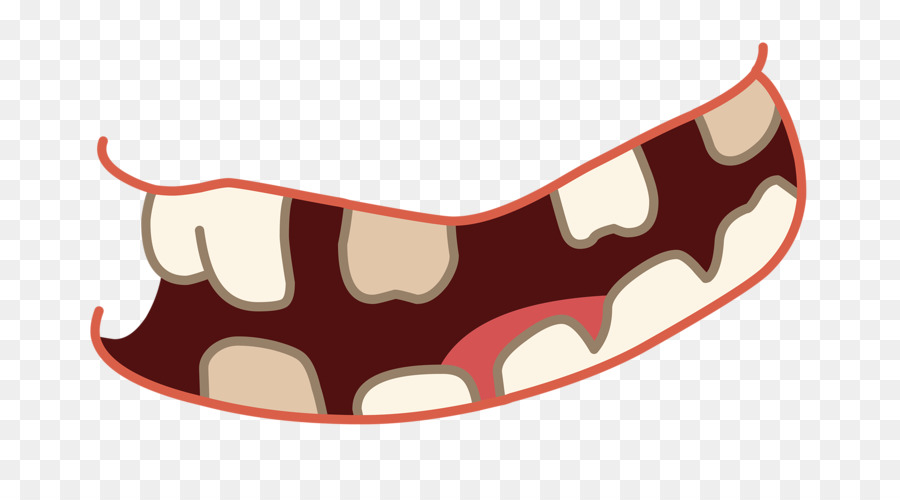Mouth Cartoon Clip art - Hand-painted teeth png download - 800*485 - Free Transparent Mouth png Download.