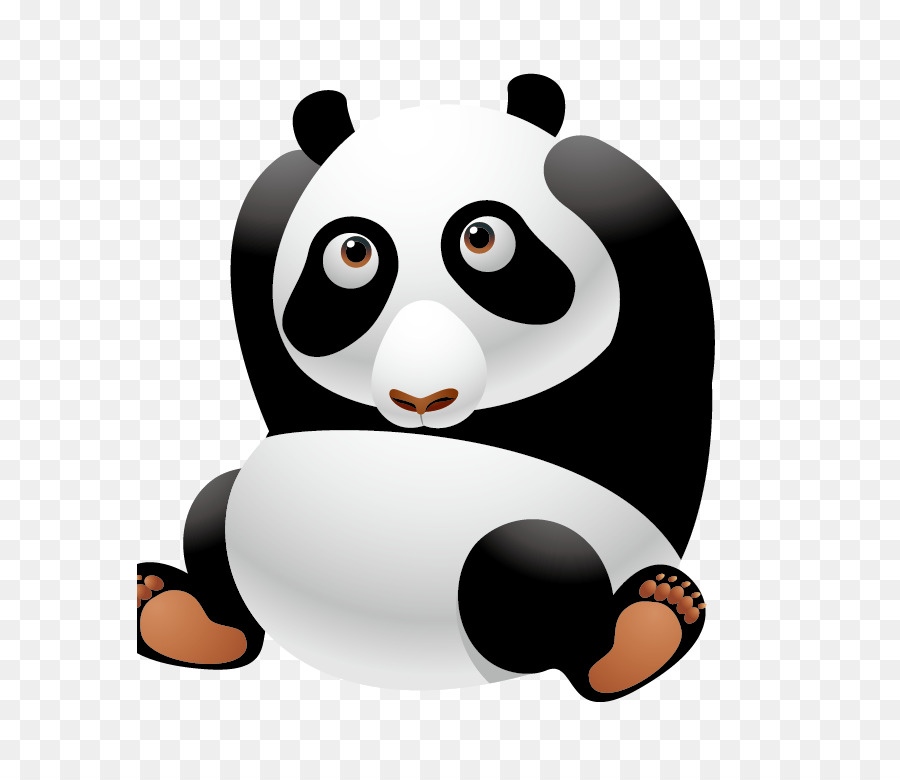 Giant panda Cartoon Cuteness Clip art - Giant Panda png download - 625*775 - Free Transparent Giant Panda png Download.