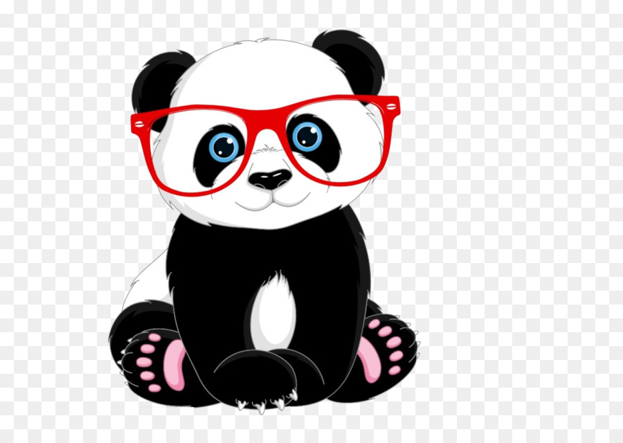 Giant panda Cartoon Illustration - Cute Panda png download - 1654*1169 - Free Transparent  png Download.