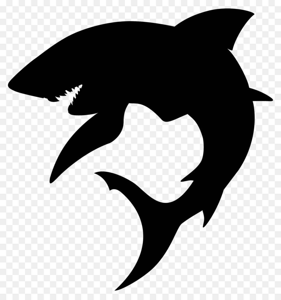 Shark Silhouette Clip art - sharks png download - 1300*1383 - Free Transparent Shark png Download.