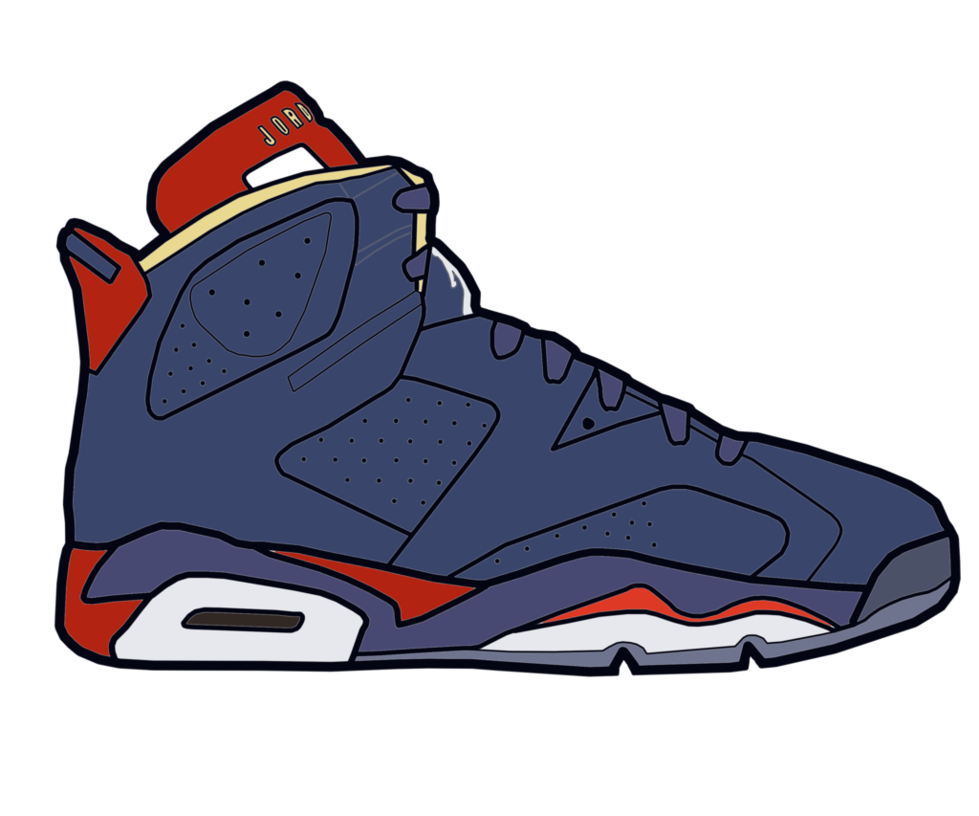 Jumpman Air Jordan Shoe Drawing Sneakers - cartoon shoes png download