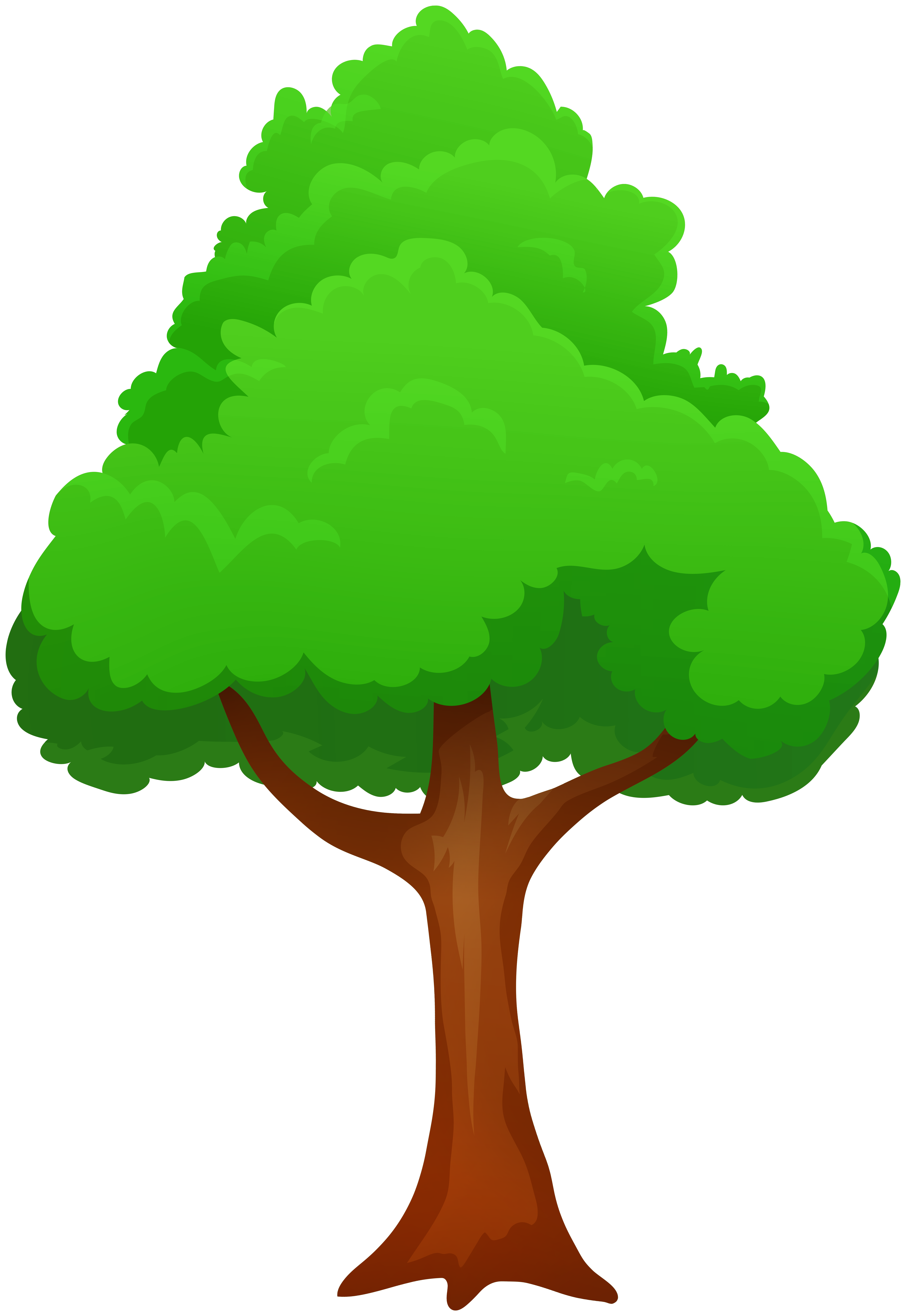 Cartoon Tree Background Drawing - art-scalawag