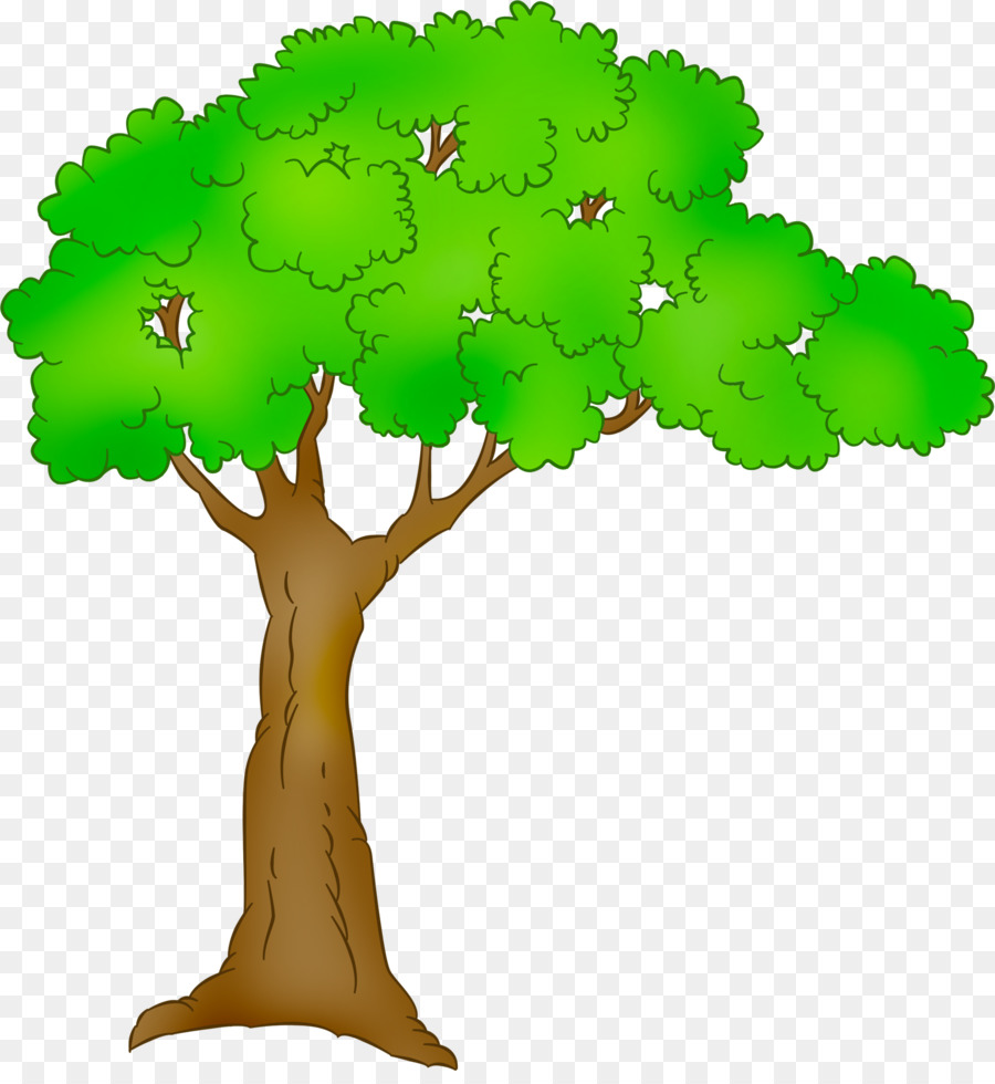 Tree Plant Clip art - cartoon tree png download - 1713*1843 - Free Transparent Tree png Download.