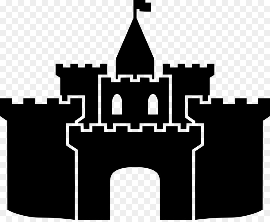 Château Castle Silhouette Clip art - Castle silhouette png download - 2400*1956 - Free Transparent Chateau png Download.