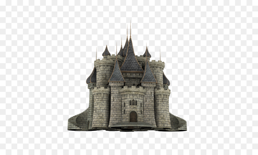 Middle Ages Castle - Fantasy Castle PNG HD png download - 600*521 - Free Transparent Middle Ages png Download.