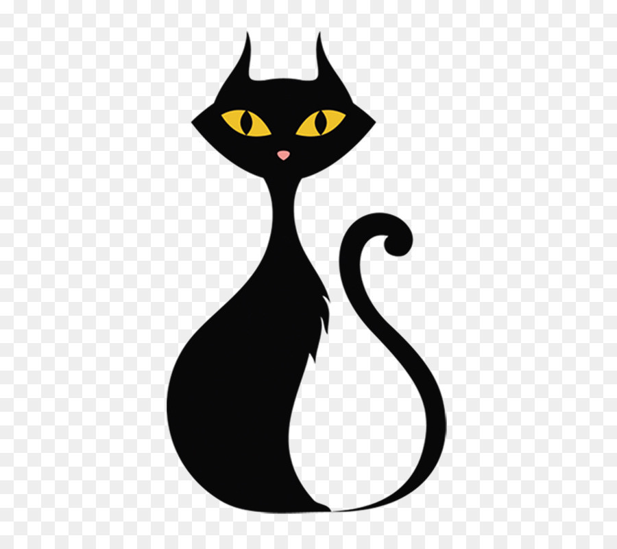 Black cat Clip art Drawing Kitten - black cat png freepngimg png download - 543*799 - Free Transparent Cat png Download.