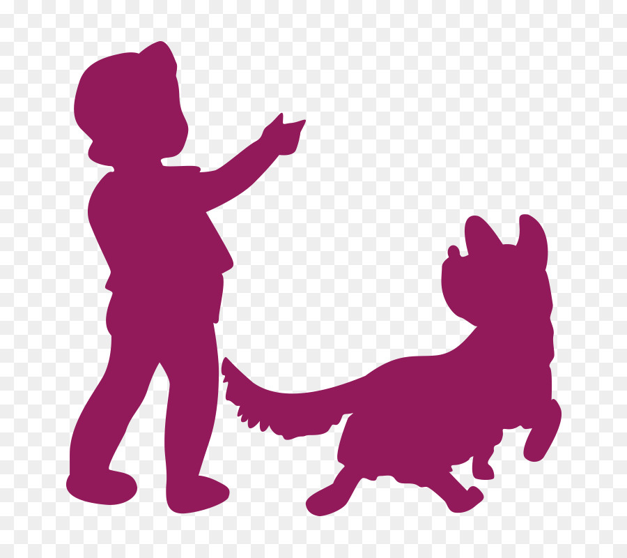 Dog Silhouette Cat Puppy Image - bambini silhouette png download - 800*800 - Free Transparent Dog png Download.