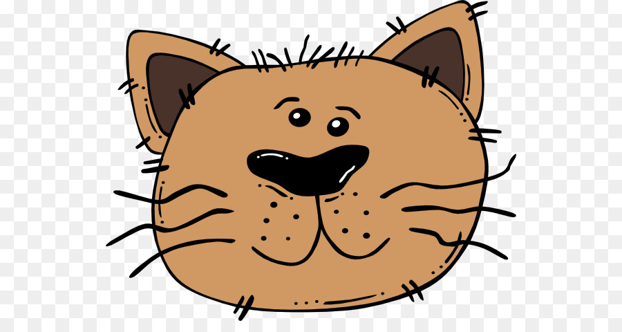Cat Cartoon Clip art - Cat Faces Cartoons Images png download - 594*464 - Free Transparent Cat png Download.