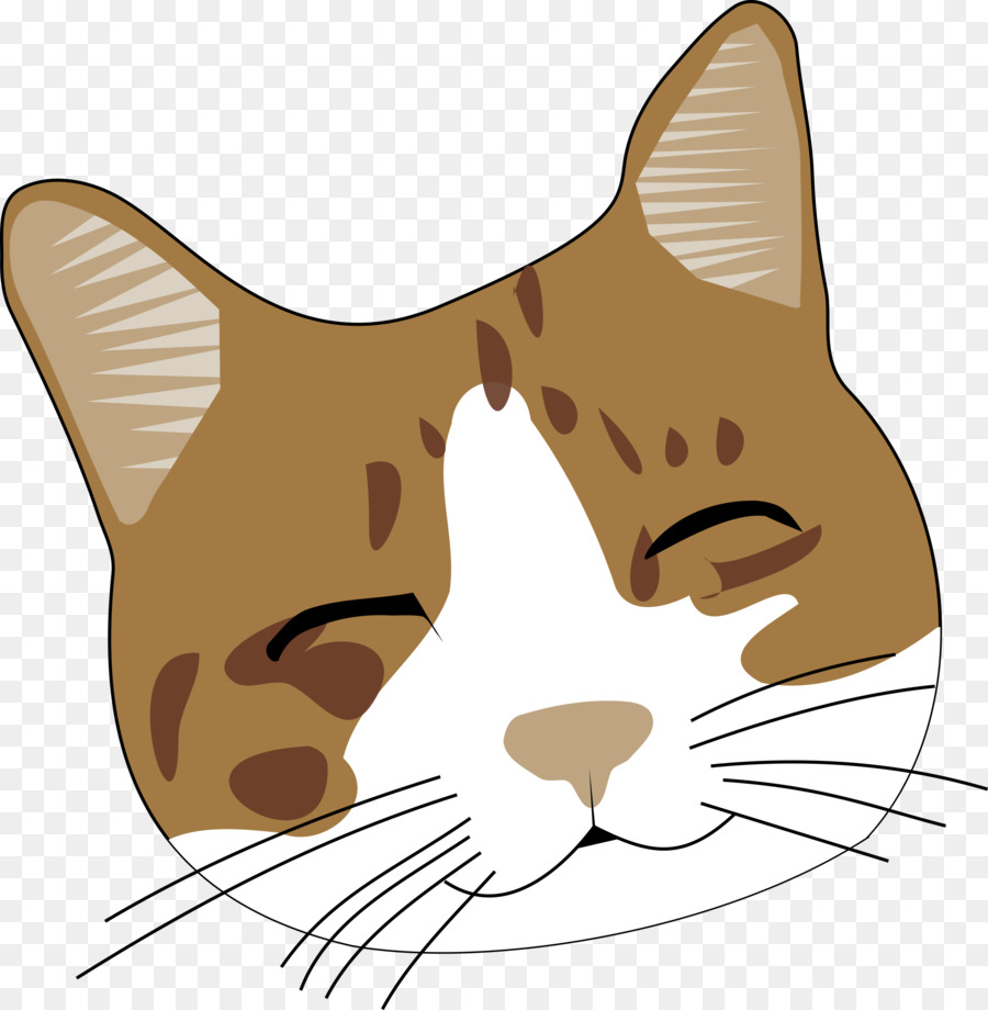 Cat Kitten Face Clip art - Cute cat png download - 2349*2400 - Free Transparent Cat png Download.