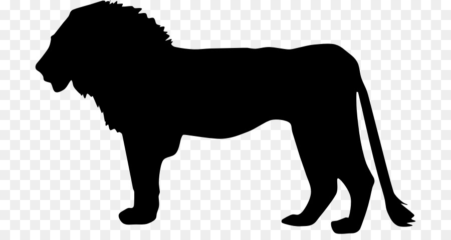 Lion Silhouette Cat Clip art - lion profile png download - 760*468 - Free Transparent Lion png Download.