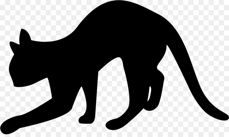 Cat Silhouette Clip art - Cat png download - 981*578 - Free Transparent Cat png Download.