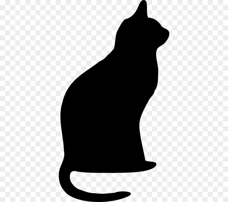 Snowshoe cat Silhouette Clip art - vector kitten png download - 436*800 - Free Transparent Snowshoe Cat png Download.