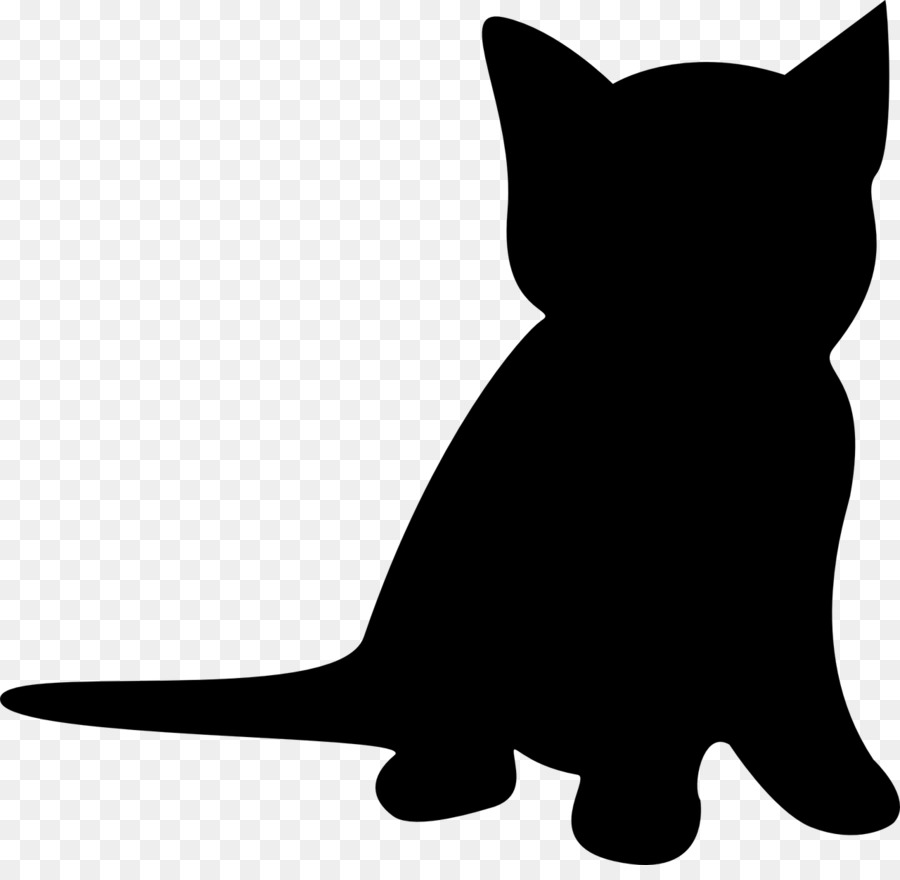 Kitten Cat Silhouette Clip art - kitten png download - 1280*1230 - Free Transparent Kitten png Download.