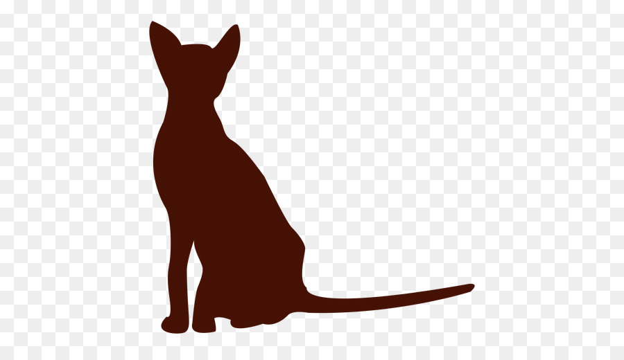 Cat Kitten Vector graphics Silhouette Image - cat png download - 512*512 - Free Transparent Cat png Download.