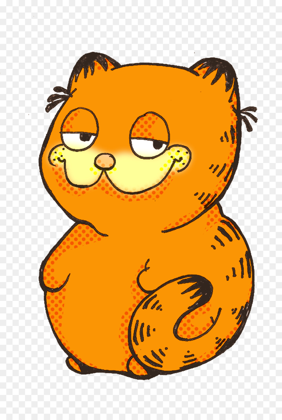 Whiskers Clip art Dog Cartoon Cat - Garfield Friends Coloring Pages png download - 906*1344 - Free Transparent Whiskers png Download.