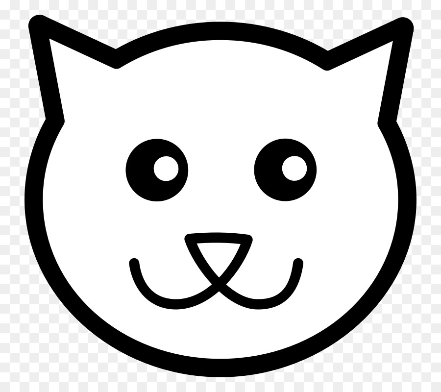 Cat Kitten Face Clip art - Cat Face Clipart png download - 800*800 - Free Transparent Cat png Download.