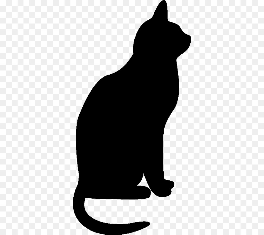 Cat Silhouette Clip art - cat head png download - 403*800 - Free Transparent Cat png Download.