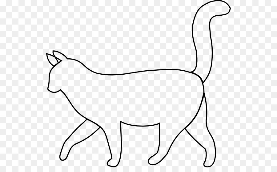 Siamese cat Outline Silhouette Clip art - sleeping cat drawing png download - 600*545 - Free Transparent Siamese Cat png Download.