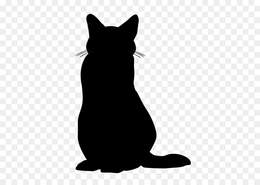 Cat Silhouette Clip art - animal illustration png download - 640*640 - Free Transparent Cat png Download.