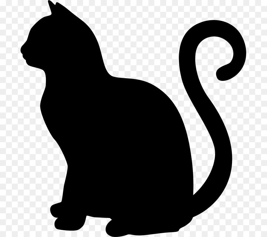 Cat Silhouette Clip art - Cat png download - 800*800 - Free Transparent Cat png Download.
