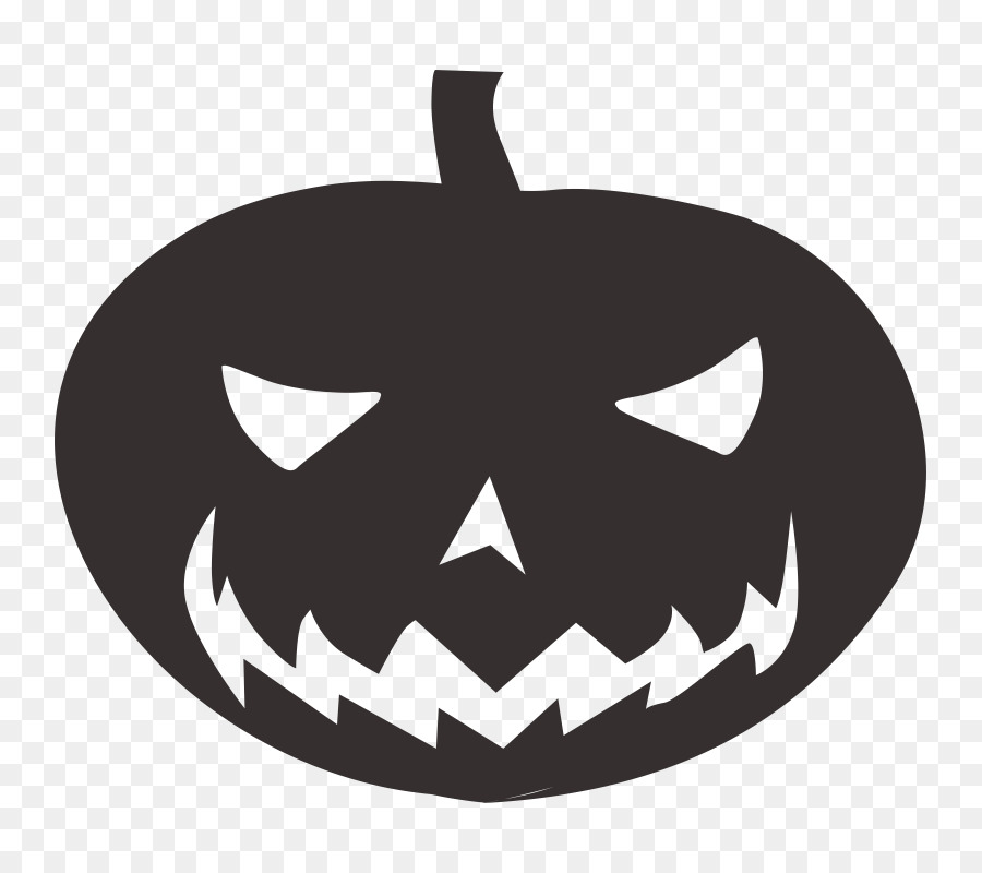 Clip art Pumpkin Silhouette - halloween png download - 800*800 - Free Transparent Pumpkin png Download.