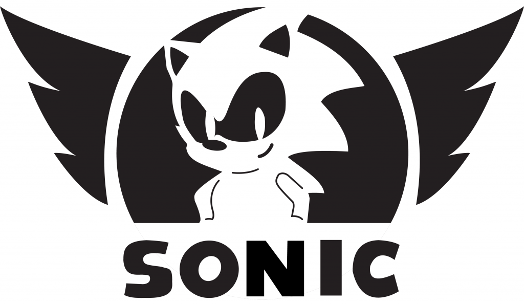 Sonic the Hedgehog Stencil Jacko'lantern Pumpkin Clip art Batman