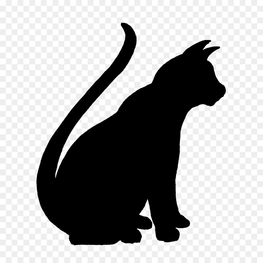 Cat Pet sitting Kitten Silhouette Clip art - Cat png download - 768*891 - Free Transparent Cat png Download.