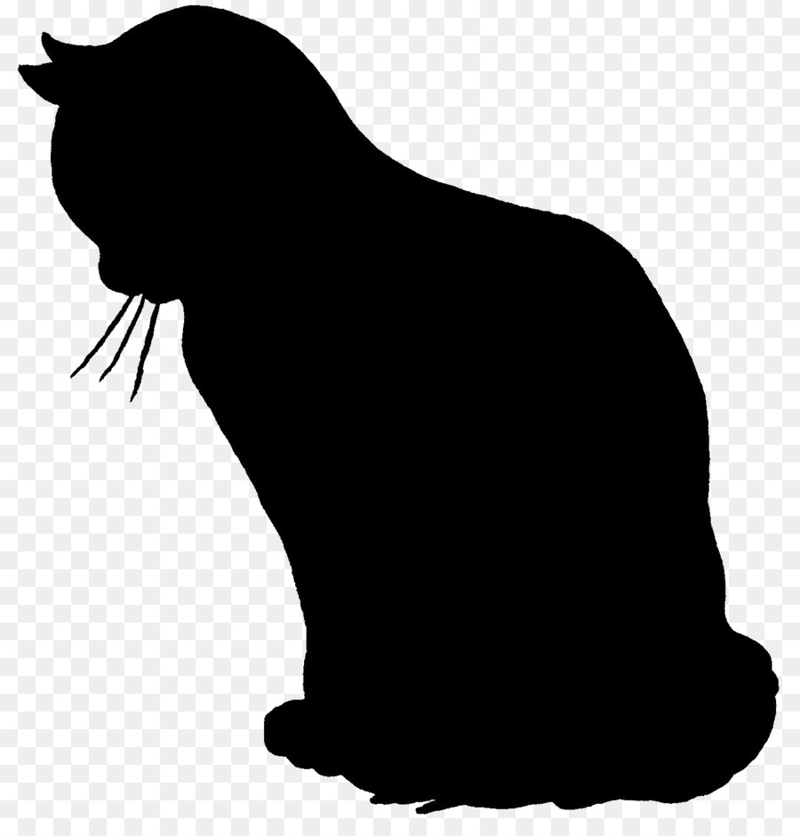 Cat Silhouette Kitten Clip art - Cat png download - 867*921 - Free Transparent Cat png Download.
