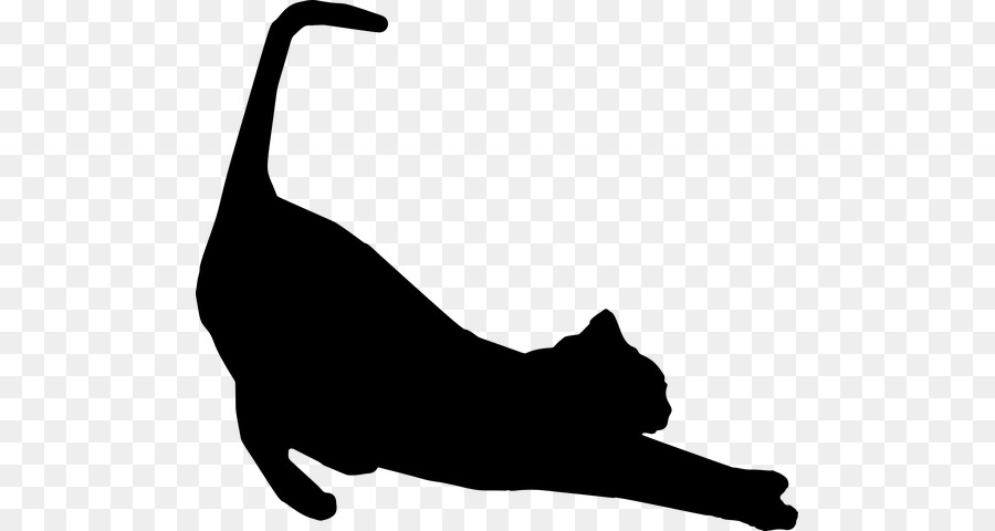 Cat Silhouette Kitten Clip art - Cat png download - 545*480 - Free Transparent Cat png Download.