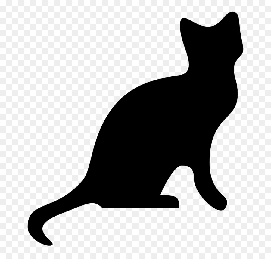 Free Cat Silhouette Transparent, Download Free Clip Art, Free Clip Art