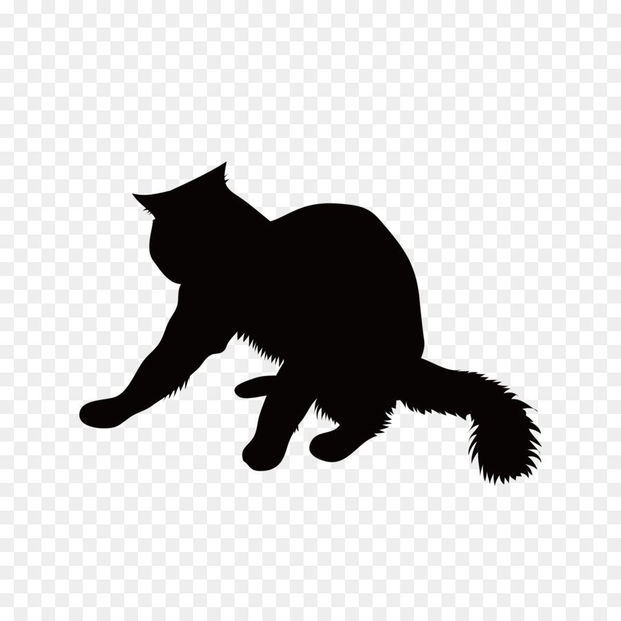 Black cat Whiskers Silhouette Hello Kitty - Cat Silhouette png download - 2083*2083 - Free Transparent Black Cat png Download.