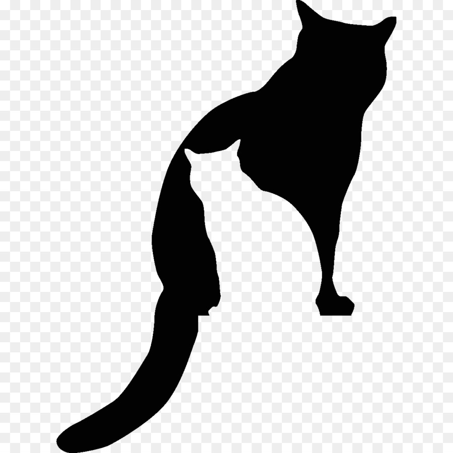 Whiskers Black cat Silhouette Kitten - Cat png download - 1200*1200 - Free Transparent Whiskers png Download.