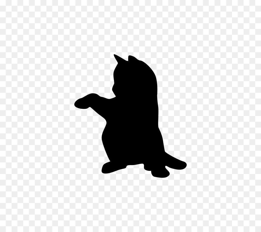 Black cat Drawing Pet Silhouette - Cat png download - 800*800 - Free Transparent Cat png Download.