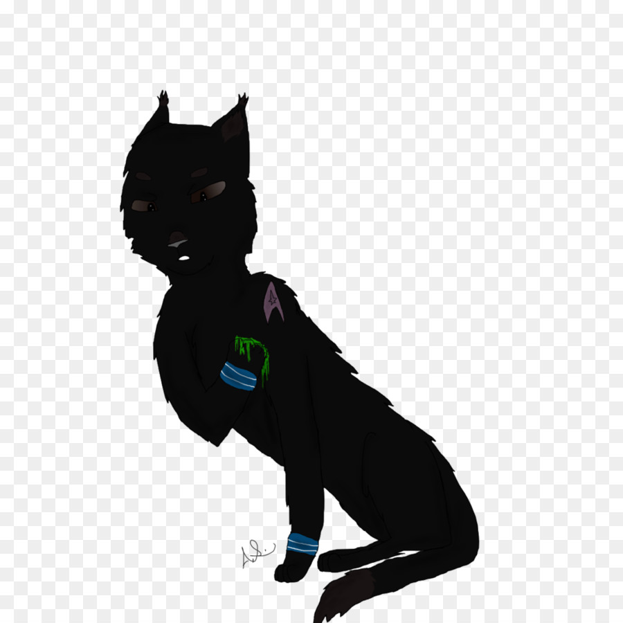 Cat Silhouette Character Tail Fiction - Cat png download - 1024*1024 - Free Transparent Cat png Download.