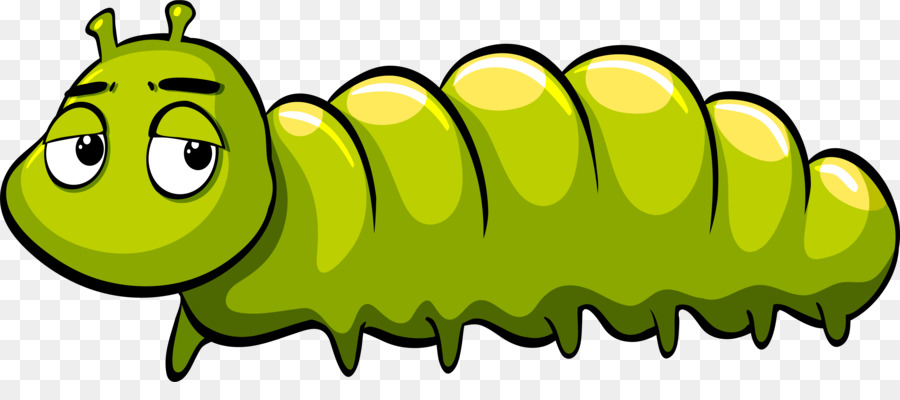 Royalty-free Caterpillar Illustration - Green cartoon caterpillar png download - 5439*2309 - Free Transparent Royaltyfree png Download.